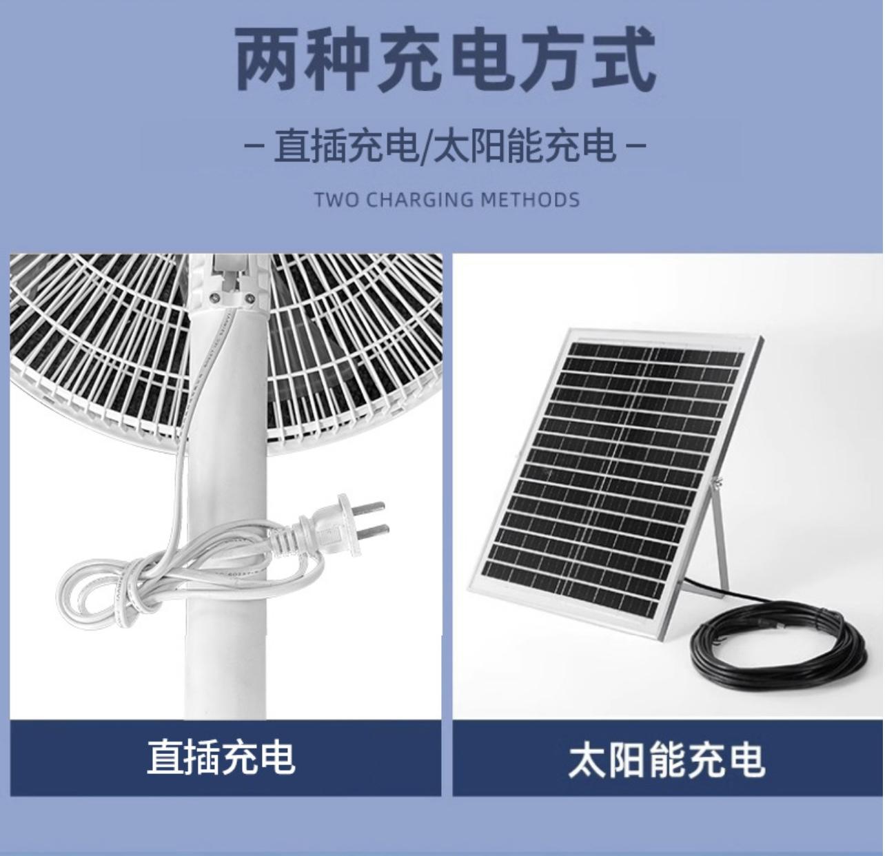 Outdoor Camping Floor Fan