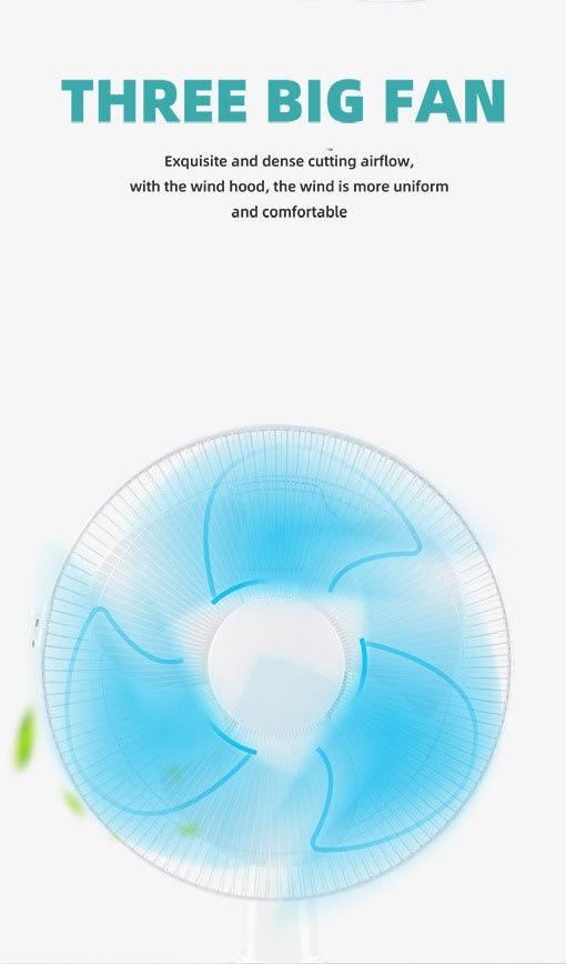 Household Solar Floor Fan