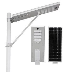 Outdoor engineering construction integrated solar module street light