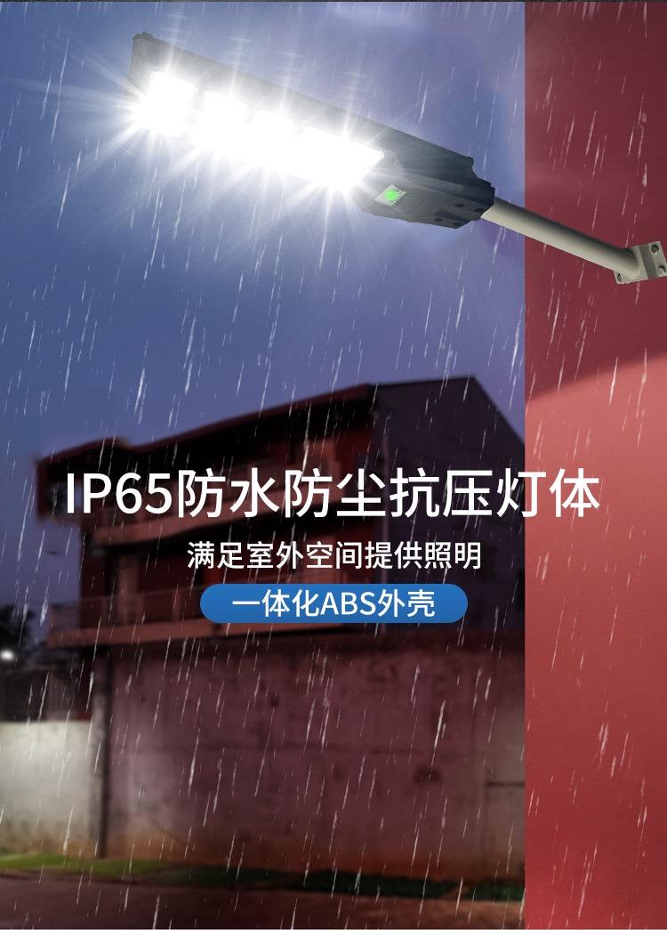 Outdoor solar integrated street wall light
