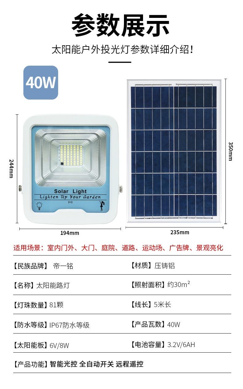 Outdoor Solar Waterproof Wall Light