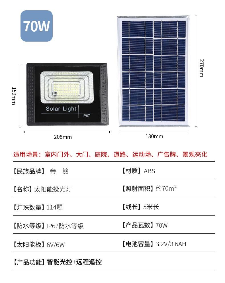 Outdoor waterproof floodlight