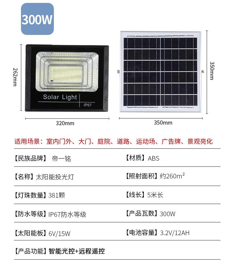 Outdoor waterproof floodlight