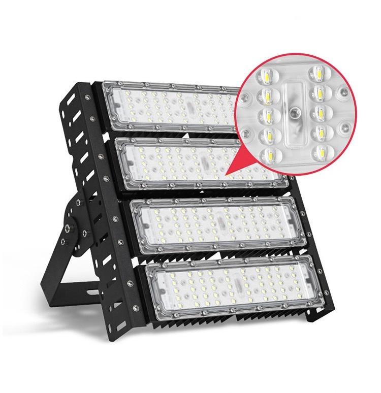 Outdoor solar high power floodlight