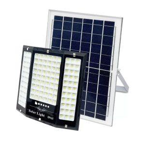 Outdoor solar split floodlight