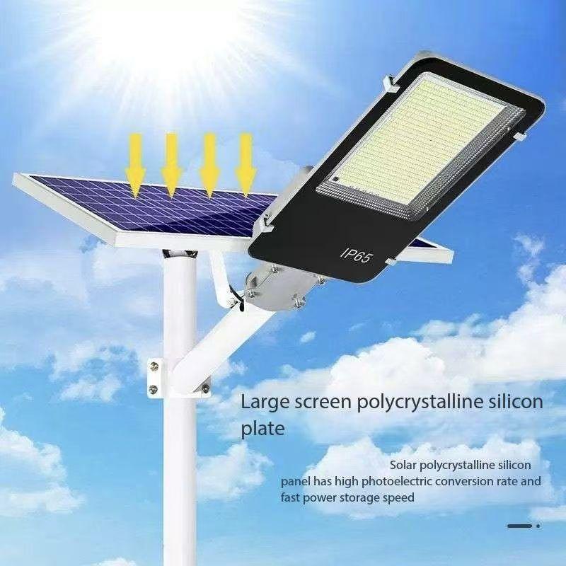 Solar-powered outdoor LED super bright street light