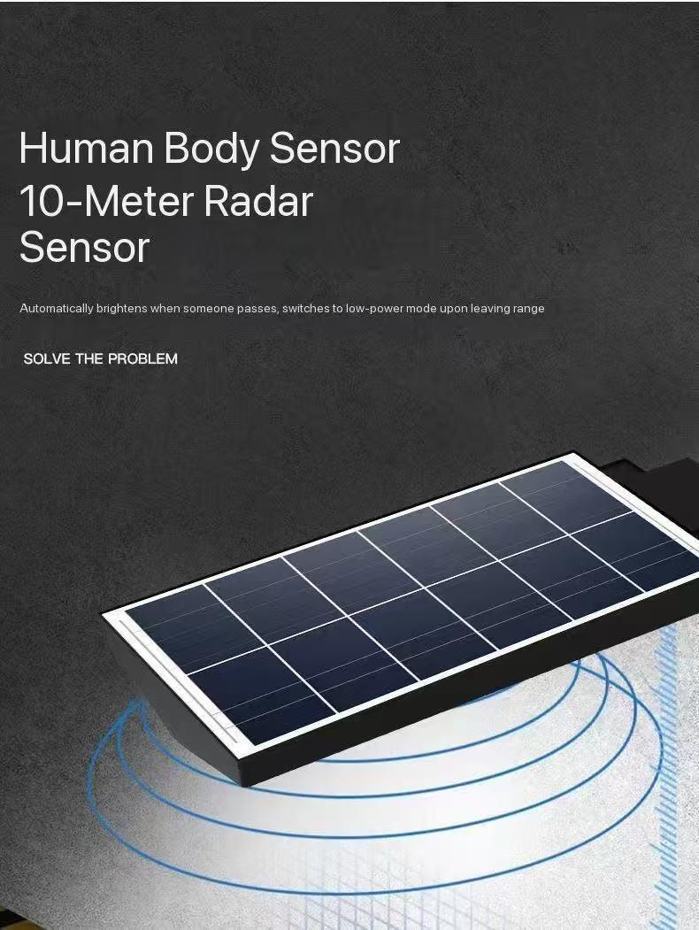 road human body sensor outdoor waterproof lighting