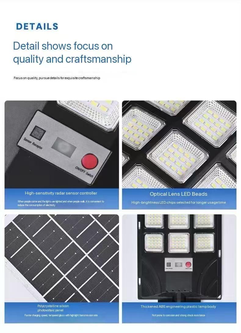 Solar street light for home and outdoor use