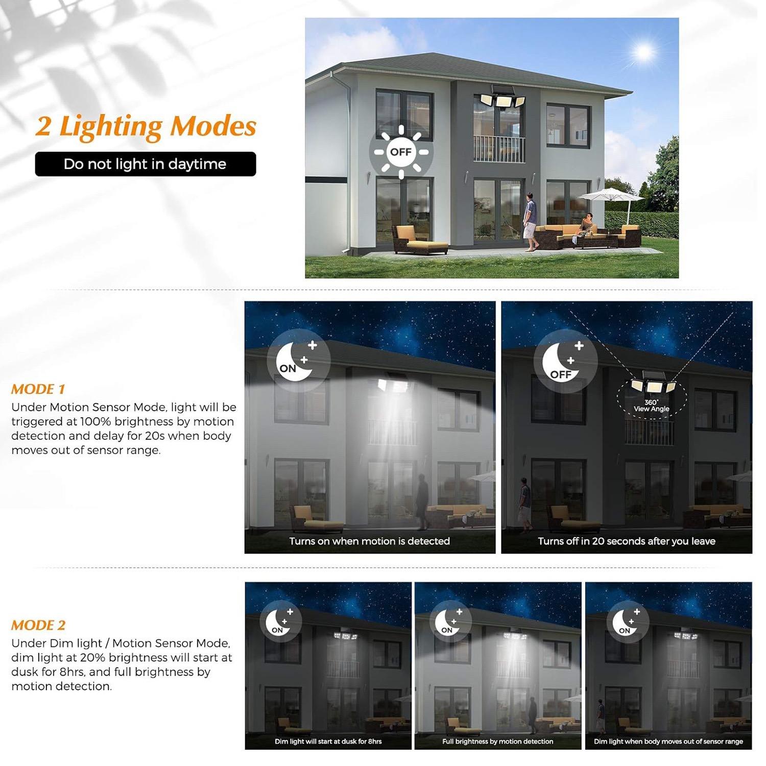 Cross-border outdoor courtyard lights